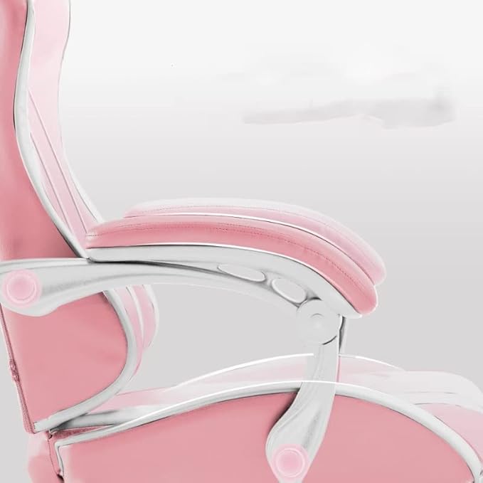 Office Chair Gaming Chair Computer Chair Office Game Chair Ergonomic Game Chair Adjustable Height Oblique Horizontal Office Chair (Color : D Size : Light Grey)