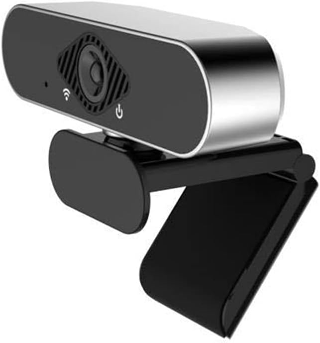 1080P Webcam with Built-in Mic USB 2.0 Plug&for Play Computer Camera Noise Reducti