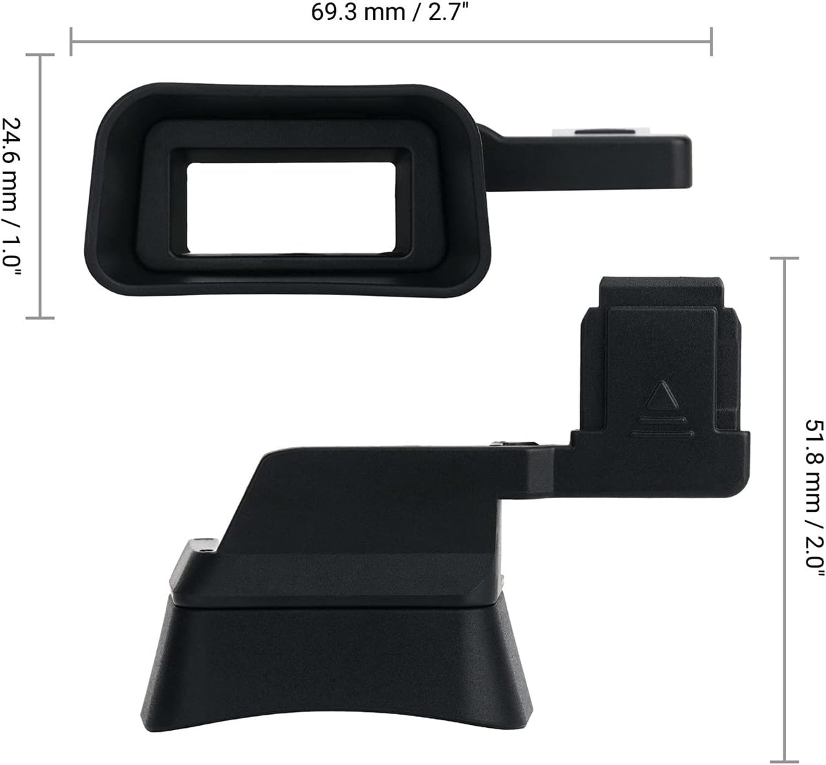 A7C 7C (ILCE7CL/S) A7C A7CR) Soft Silicon Camera Viewfinder Eyecup Eyeshade for Sony Alpha Eyepiece Eye Cup