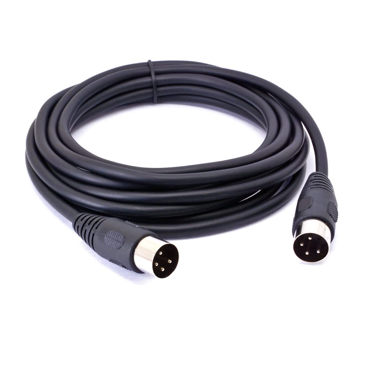 GLHONG 4 4 (3 9.8 Pin DIN Male Plug Connector Cable, Pin DIN Male to Male Adapter Extension Cable for DVR Digital Video