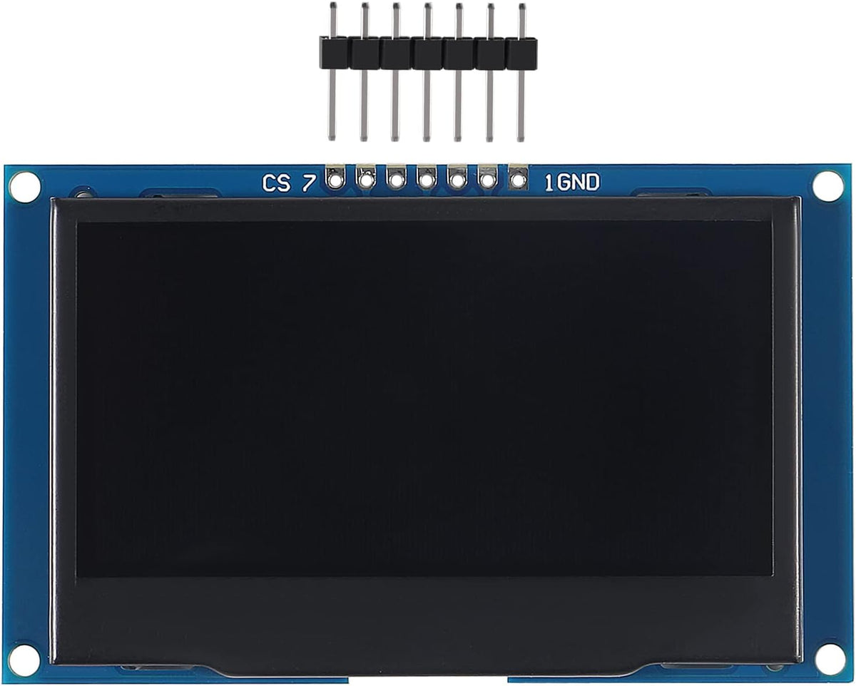 DWEII 2.4" 2.42 inch 128x64 SSD1309 7 I2C R3 OLED LCD Display Module Pin SPI/IIC Serial Interface for Arduino UNO DIY