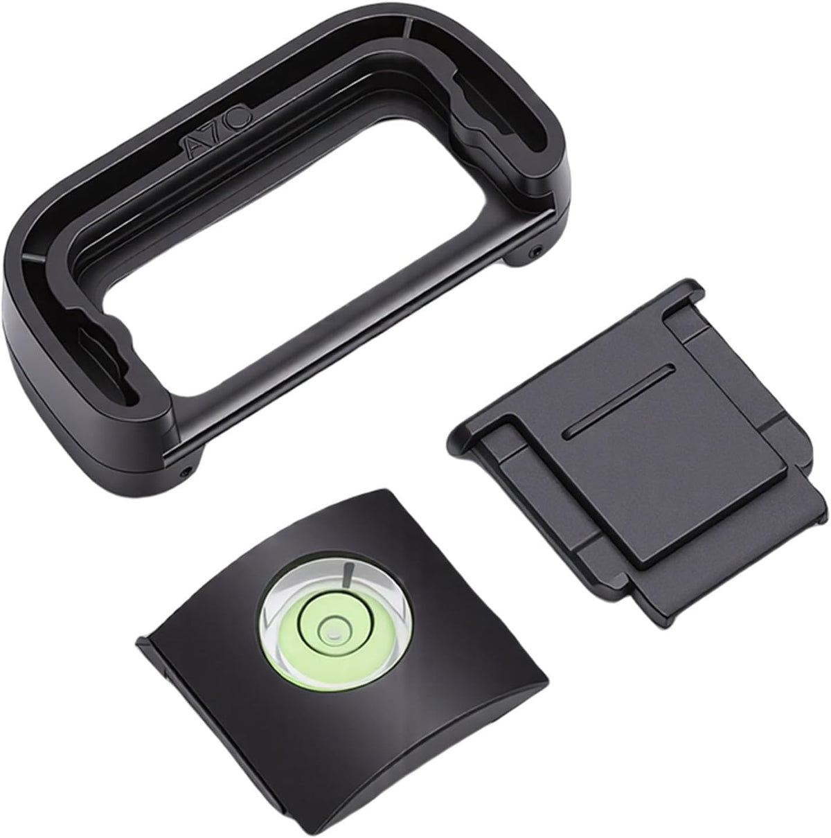A7C Camera Eyecup Viewfinder Eyepiece, Camera Eyecup Hot Shoe Cover, Protector Cap Kit with Bubble Spirit Level, Ideal