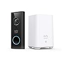 eufy Security, Video Doorbell S220 (Battery-Powered) Kit, Security Camera - 2K Resolution, 180-Day Battery Life, Encrypted Local Storage, No Monthly