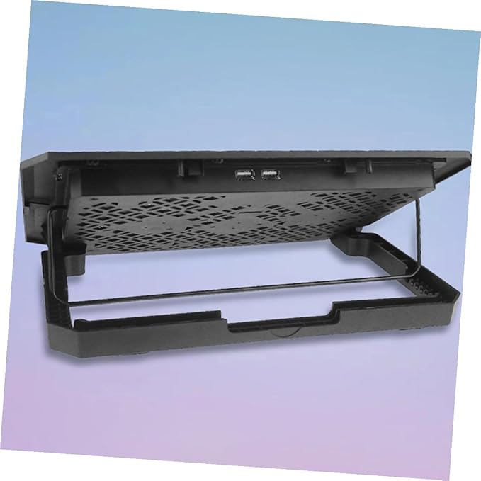 Laptop Cooling Pad 15.6 Inch Laptop Stand Cooler with Quiet Fan Adjustable Speed Blue Light for Notebook Cooling and Overheat Prevention