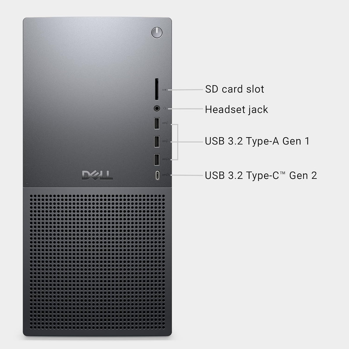 Dell Tower Plus EBT2250 Desktop Computer - Series 2 Intel Core Ultra 9 285 24-Core Processor up to 5.6 GHz, 16GB DDR5 RAM, 8TB SSD, Intel UHD Graphics 770, Windows 11 Home, Graphite - EBT 2250