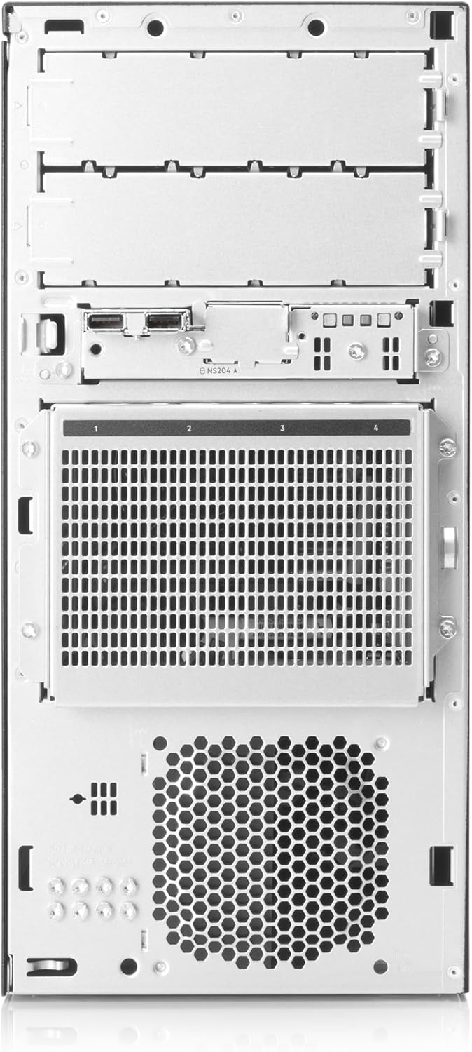 Hewlett Packard Enterprise ProLiant ML30 Gen11 Tower Server w/one Intel Xeon E-2434 Processor, 3.4GHz 4‑core 1P 32GB‑U MR216i‑p 4LFF‑HP 2x2TB HDD 1x500W PS (HPE Smart Choice P72996-005)