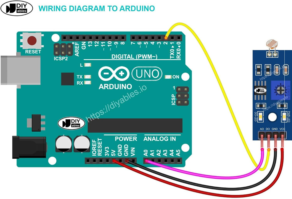 ESP32, ESP8266, 4 Digital Light Sensor for Arduino, Raspberry Pi, Pieces