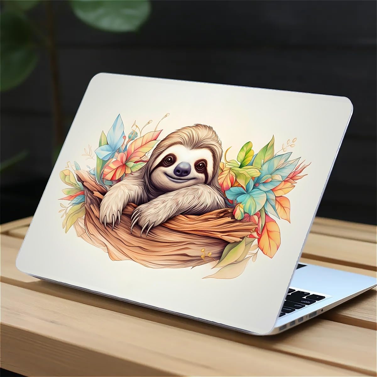 Compatible with MacBook Air 13.3 13.6 Inch Case 2022 2021 2020 2019 Plastic Hard Shell Case Cover,13.3 Pro(A1706/A1708/A1989/A2159/A2289/A2338), Sloth