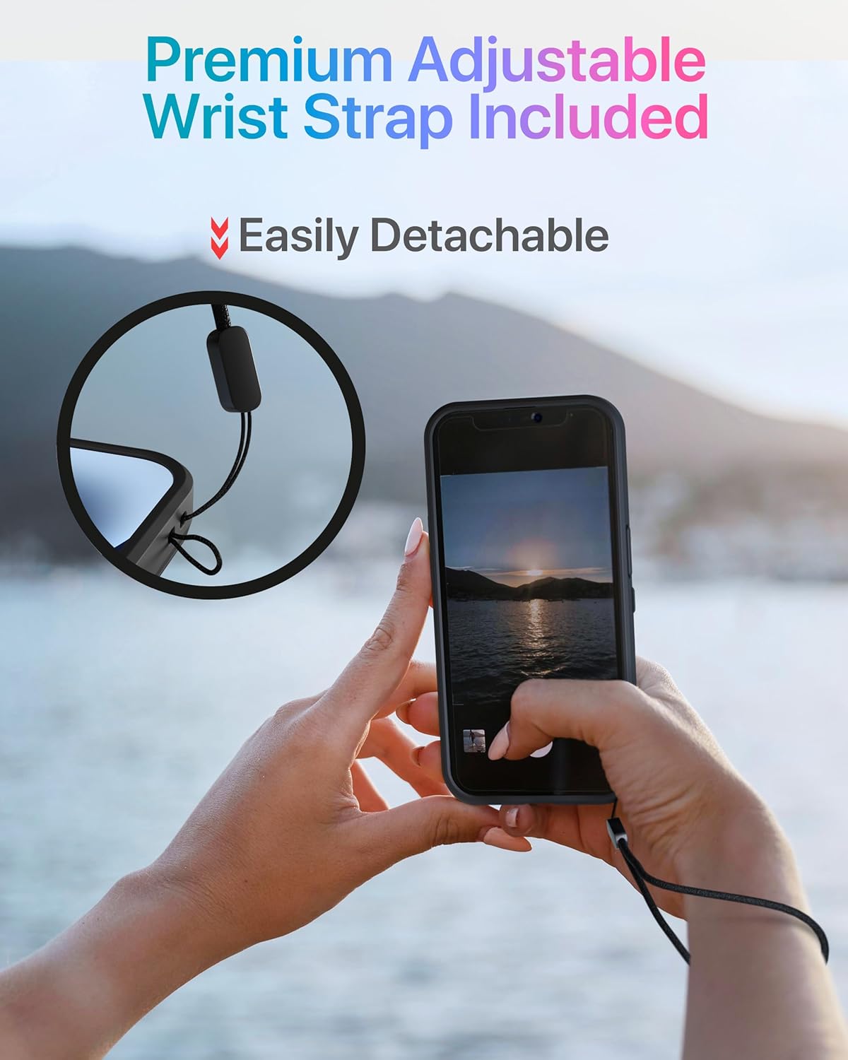 TORU CX Slim for iPhone 15 Case Wallet | Protective Shockproof Heavy Duty Cover with Hidden Card Holder & Card Slot | Mirror & Wrist Strap Included - Camouflage
