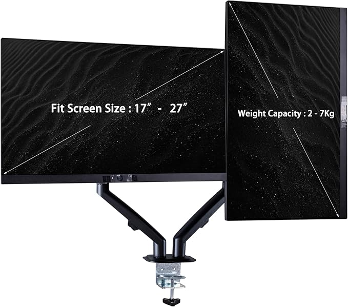Lenovo ThinkVision TIO22 22 FHD IPS Monitor with 4ms Response Time Anti-Glare VESA Mount (100 x 100mm) Displayport HDMI Black Color (12N8GAR1UZ) 2 Pack w/DKZ Hub & ErgoFlexy Dual Mount Arm