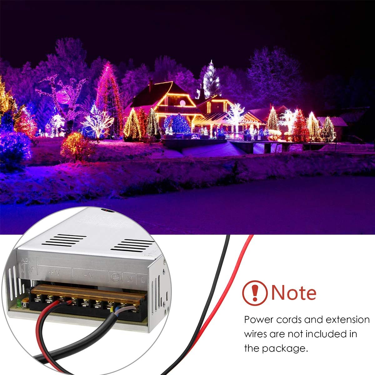 Aclorol 5V 70A 350W 110V 220V 5V 70amp 5V WS2812B WS2813 Power Supply / AC to DC Universal Transformer Switching Driver