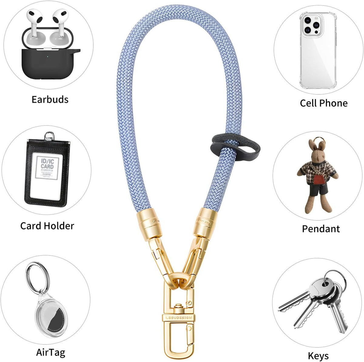 Universal Cell Phone Lanyard Wrist Strap,Phone Bracelet Strap,Phone Charms Strap
