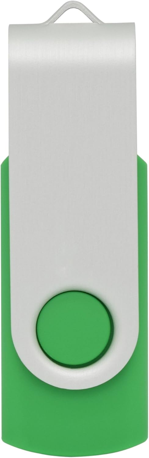 10 Pack 32GB USB Flash Drives Bulk 32GB Flash Drive 10 Pack USB Memory Stick 32GB USB2.0-Green