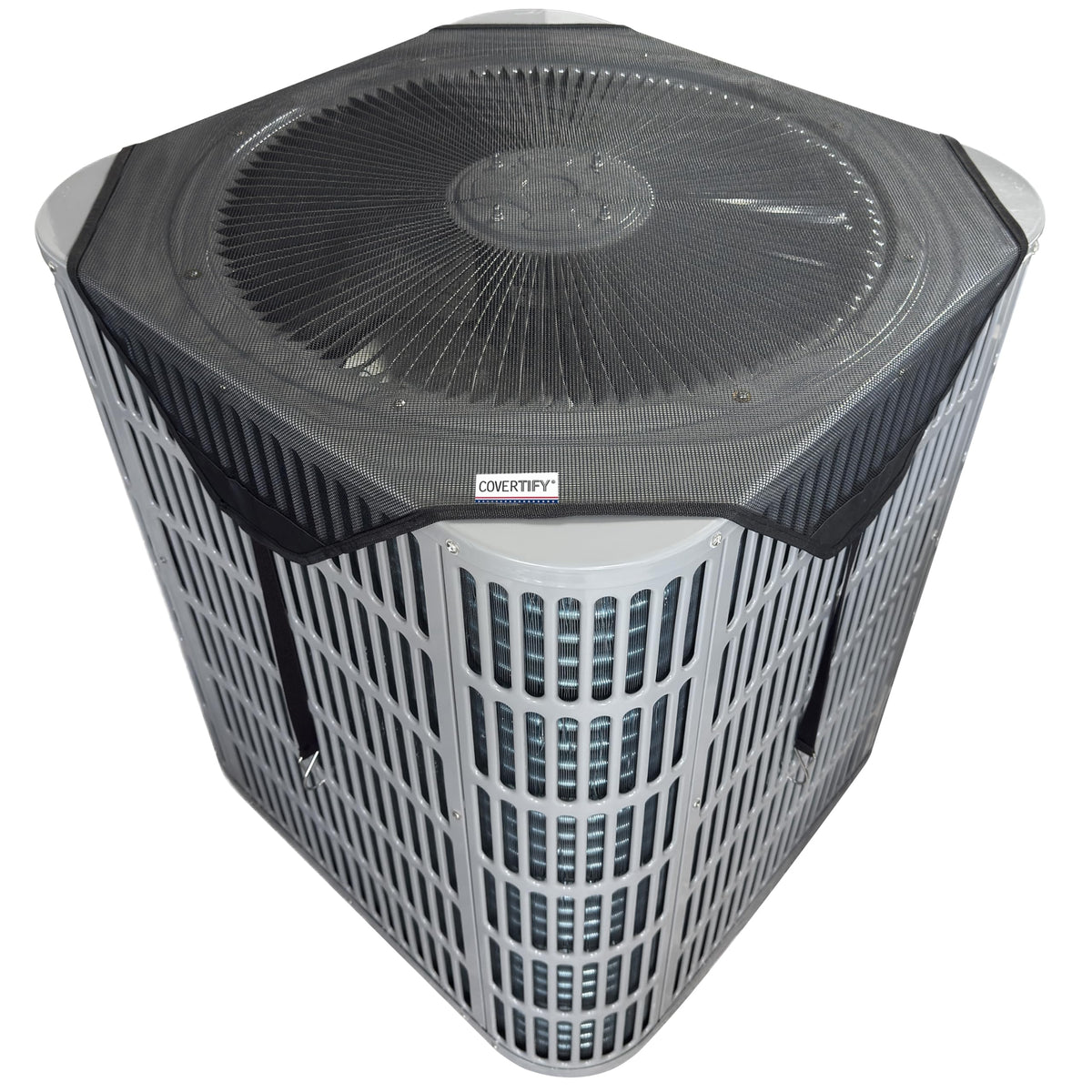 COVERTIFY Central Air Conditioner Covers for Outside, 36x36in Breathable AC Covers Outdoor, Mesh Air Conditioning Cover - Leaf G