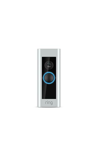 Like-New Ring Wired Doorbell Plus - Upgraded, with added security features and a sleek design (existing doorbell wiring required)