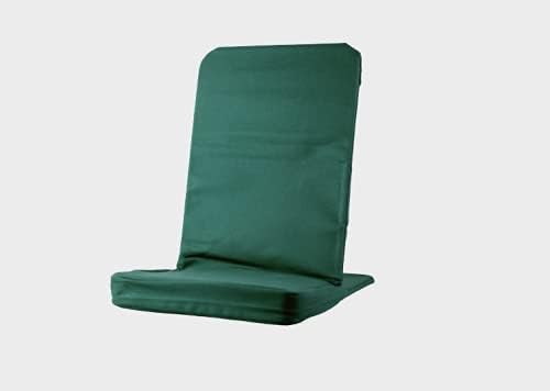 Original BackJack -Made in The USA- Forest Cotton Fabric Lightweight Floor Seating Chair for Gaming Families Parents Daycare Back Support Reading Yoga Meditation Dorm School