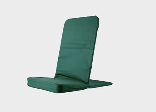 Original BackJack -Made in The USA- Forest Cotton Fabric Lightweight Floor Seating Chair for Gaming Families Parents Daycare Back Support Reading Yoga Meditation Dorm School