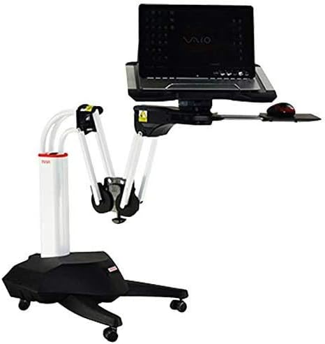 Kesrer01 Full Motion Long Arm Multifunctional Moving Laptop Desk Sofa Bedside Notebook Stand Lazy Lift Rotating Computer Table