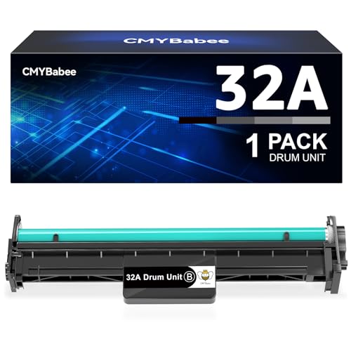CMYBabee Compatible Drum Unit Replacement for HP 32A CF232A Drum for HP Pro M203dw M148dw M227fdw M118dw M148fdw M227fdn Printer (1Black, NOT Toner)