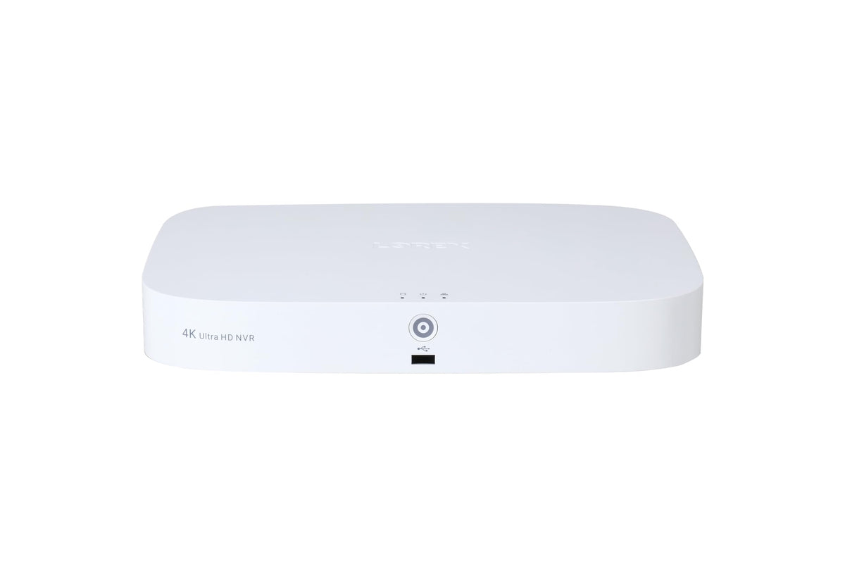 Lorex N843A82 4K 8-Channel 2TB Network Video Recorder (NVR) with Smart Motion Detection, Voice Control and Fusion Capabilities