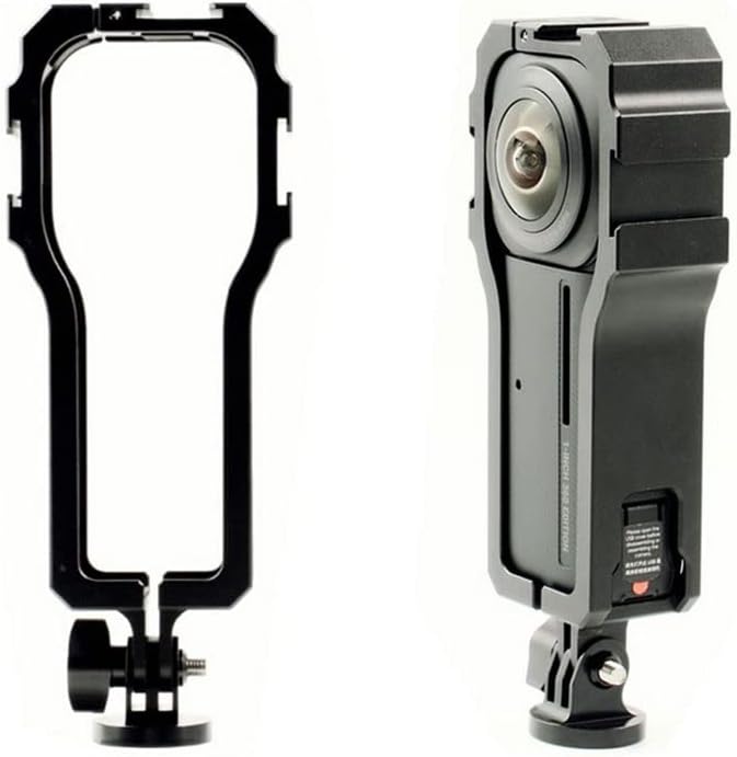 AFYMY Insta360 1 inch 360 1/4" Case Aluminum Alloy Protective Cage for ONE RS Action Camera Universal Threaded Camera