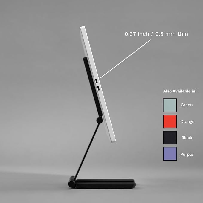 Espresso Lite 15 Portable Monitor (Orange) – 15.6” Full HD USB-C Display Single-Cable Power Ultra-Light Travel Monitor for Laptop iPad &amp USB-C Devices