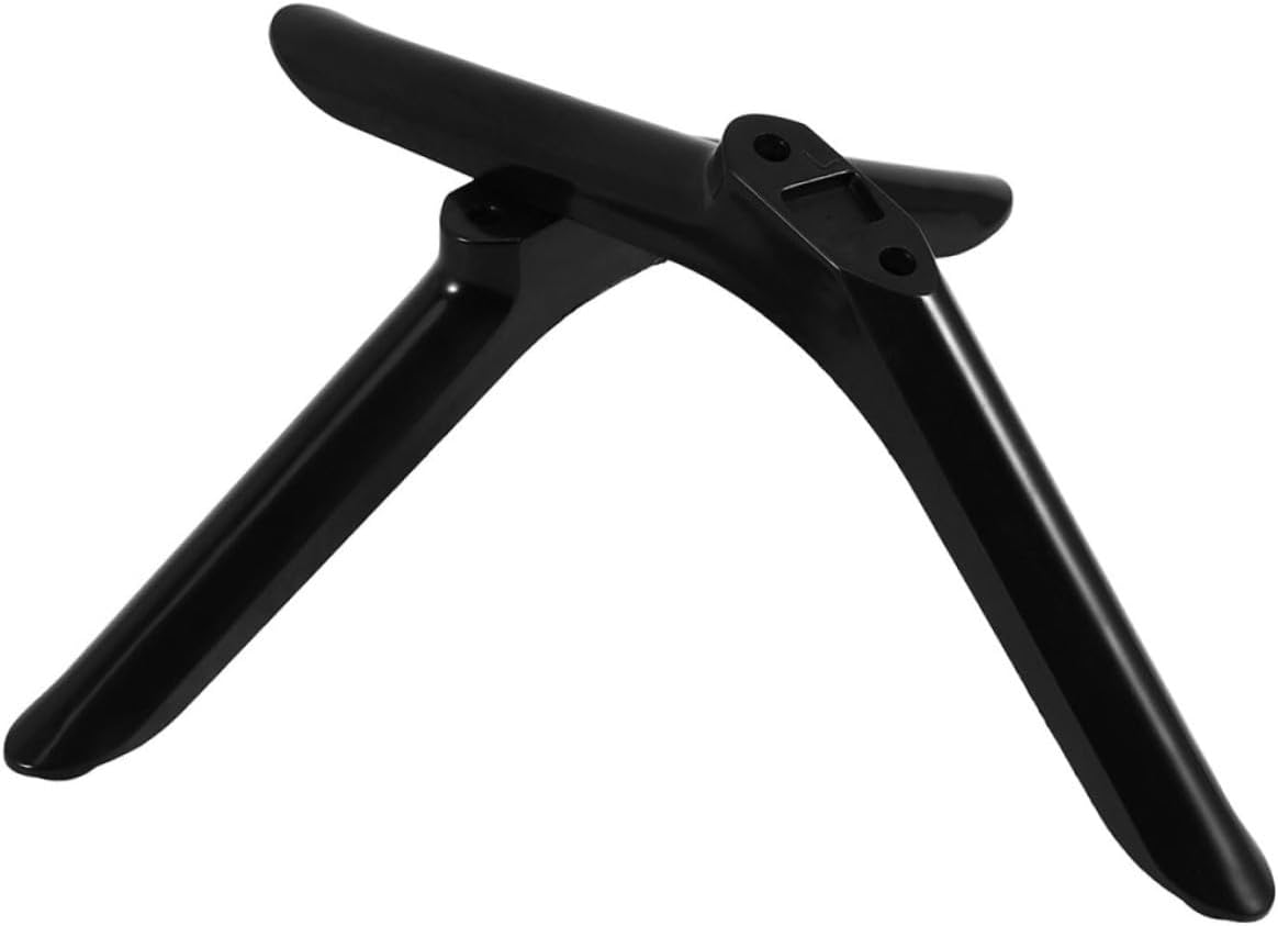HOMOCONO 55-inch Setup Tv Pedestal Stand Legs for Tvs with Screws Included, Sturdy Plastic Television Base Supports