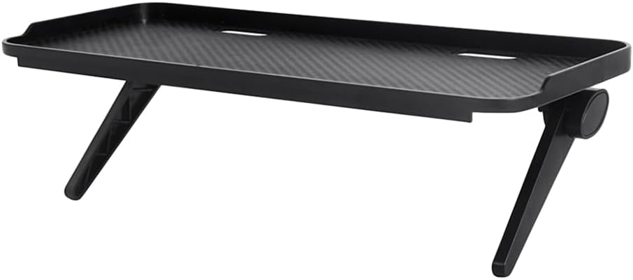 Homoyoyo Router Rack Corner, TV Top Shelf Mount Monitor Shelf, Cable Box Tv Top Ra for Cellphone Stand, Game Console