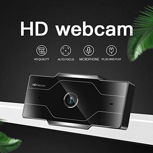 Computer Camera 1080P Full HD Web Camera with Microphone USB Plug Web Cam for PC Computer Laptop Desktop Camera (Color : 2K)