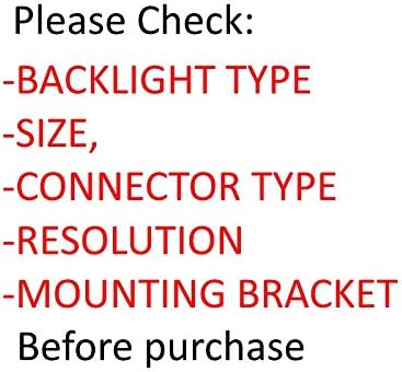 New LCD Replacement Screen 15.6 Inch N156HCA-EAA FHD 1920x1080 IPS 30 Pin Matte Compatible with N156HCA-EAB for Laptop/Display/Screen/LCD Application