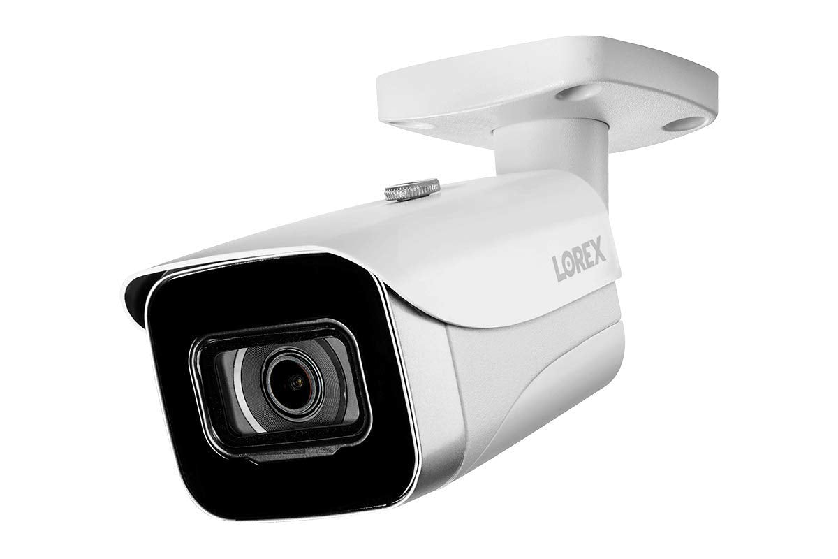 Lorex NC4K8-3216WB 32 Channel 4K Surveillance System with N882A38B 8TB 4K Fusion NVR, 16 Port ACCLPS263B POE Switch and 16 E841CA-E 8MP White Bullet