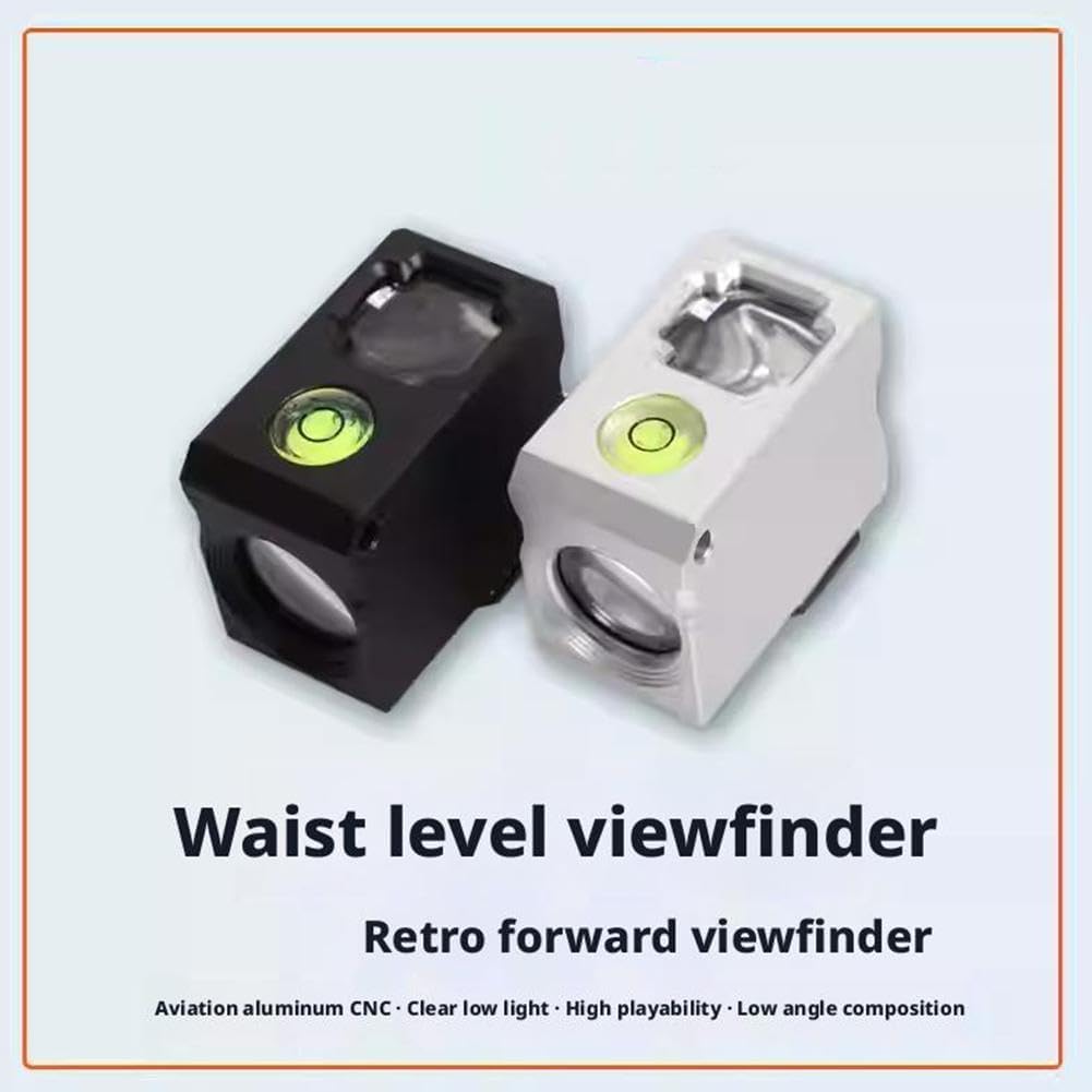 Generic Waist Level Viewfinder, Optical Waist Level Viewfinder External Viewfinder, Cold Boot Mouth Hot Shoe Cover