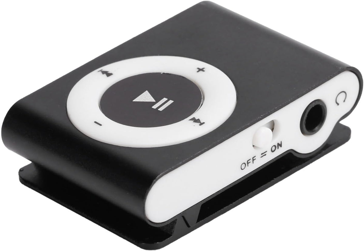 EBTOOLS MP3 MP3 5H Mini Player, Portable Digital Music Media Player, Mini with Back Clip, Player with Earphone and USB