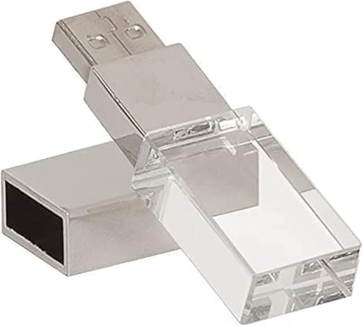 HZBDBLT 3.0 (64, Crystal USB Flash Drive LED Lighting Memory Stick Birthday Wedding Gift Pen Drive GB)