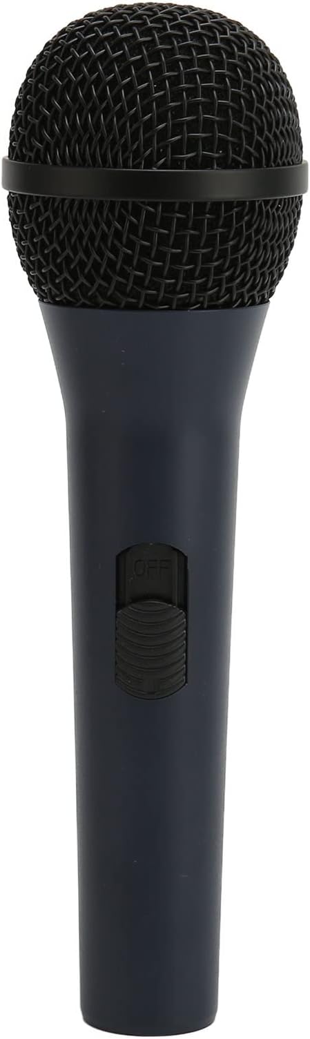 Zunate Noise Reduction Wired Handheld Microphone for Efficient Pickup Karaoke Mic for Home KTV Stage Metal Material