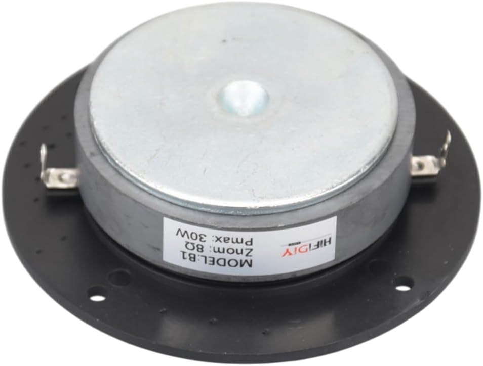 HIFIDIY LIVE 2PCS 4 inch 25-core 8OHM 30W B1-100 HiFi Tweeter Speaker Unit Black Silk Membrane Home Film Treble