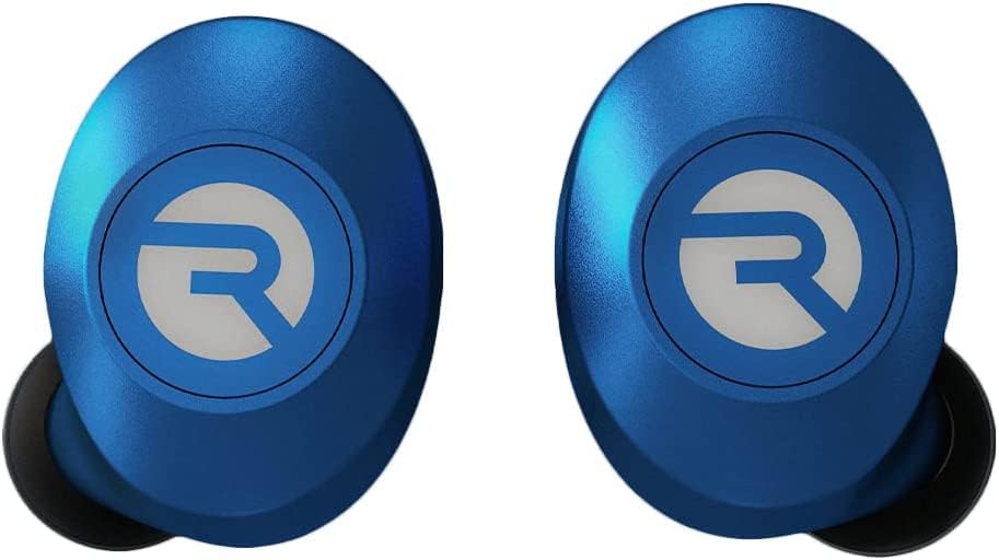 Raycon Everyday Earbuds Classic Bluetooth Wireless with Microphone - Stereo Sound, Active Noise Canceling, in-Ear Bluetooth Headset True Wireless Earbuds 32 Hours Playtime (Blue)