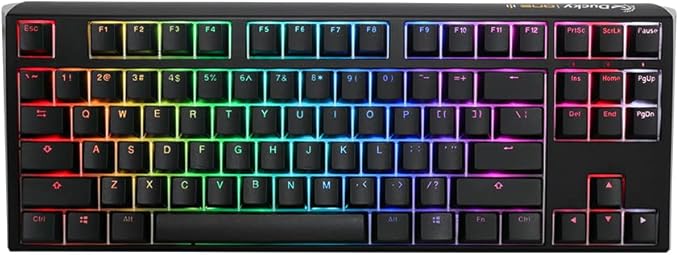 Ducky One 3 TKL Classic Hotswap RGB Mechanical Keyboard (Cherry MX Red)