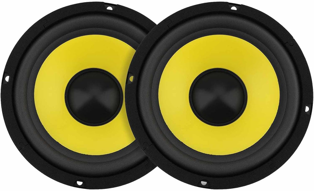 DriSentri 2 6 Inch (6'') Pieces Bass Loudspeaker Woofer Speaker, Wide Frequency Response Car Audio Stereo Speaker