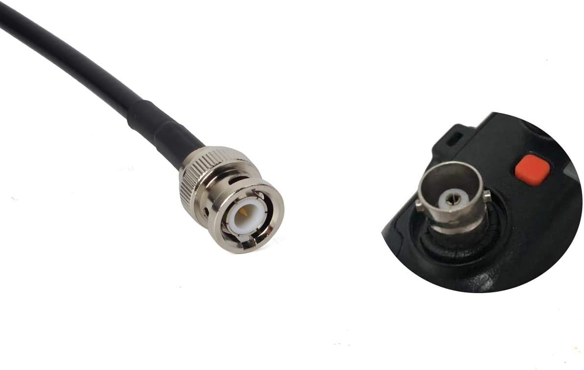 HYS 5M RG58 27MHz Communication, Universal NMO Magnetic Mount Antenna with Cable, BNC Male Connector for CB Radio HF