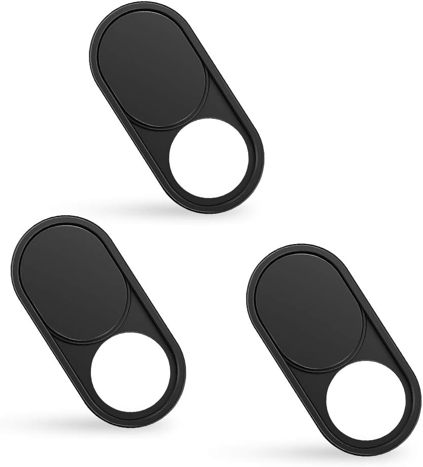 imluckies 3 Pack 0.023 inch 8/7/6 Webcam Cover Slide, Ultra-Thin Metal Camera Cover for Laptop Computer, MacBook