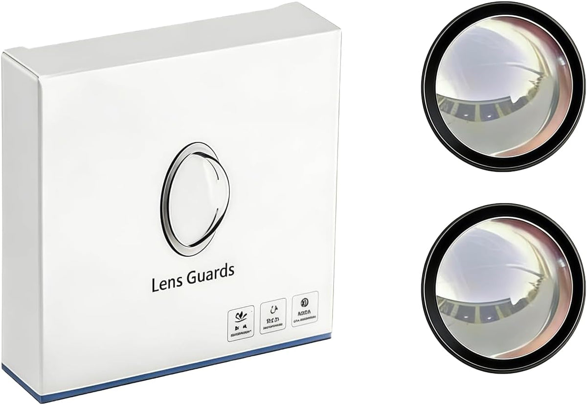 Generic 2-Pack Car Backup Camera Lens Protector, Ultra Clear Protective Film for Rear View Camera, Waterproof Anti-Fog