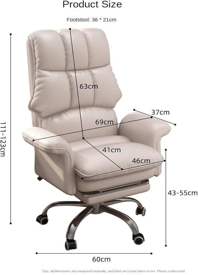 Gaming Chair Home Computer Chair Office Chair Gaming Chair Backrest Lifting Swivel Chair Comfortable Long Sitting Chair Sofa Seat Chair (Color : Yellow Latex)