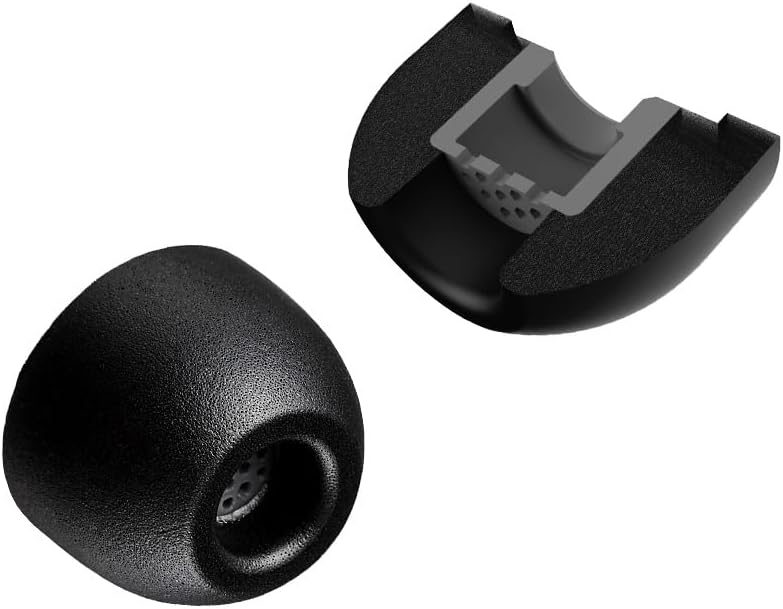 AZLA Foamax Standard(L), Foam Earbud Tips, Memory Foam Earbud Tips, Earbud Tips for Wireless Headphones, Noise Canceling Earbuds Replacement Tips Compatible with Sony, Beats, Samsung, Skullcandy, JLab