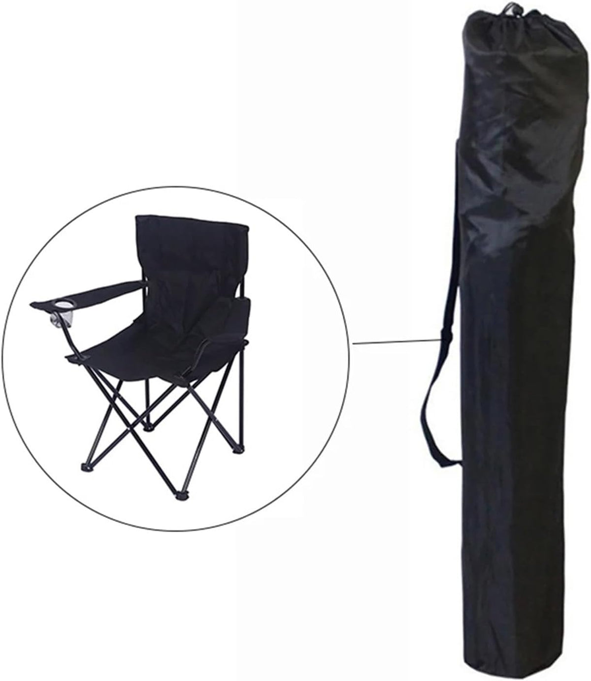 Bottone Folding Chair Storage Bag Patios Organizers Handbag Carrying Bags Umbrellas Mic Tripods Storage Easy to Carry