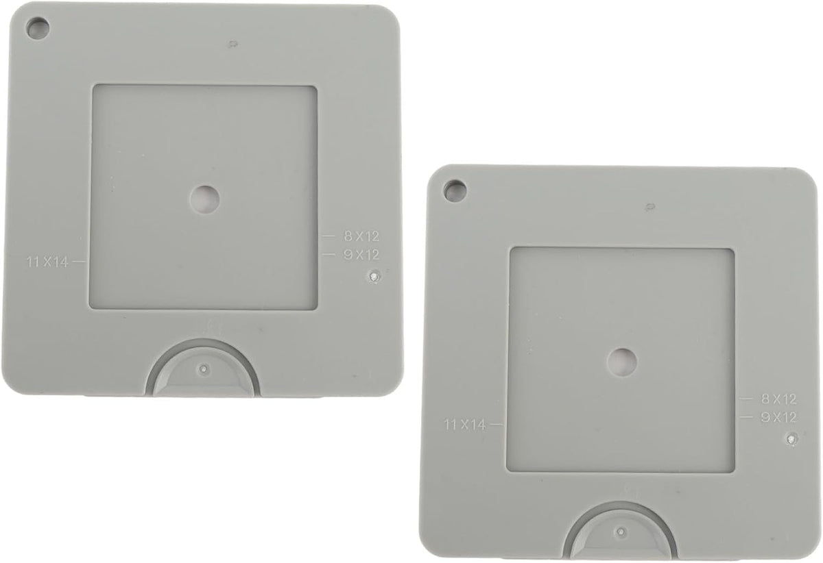 2PCS View Finder with Sliding Mechanism & Color Isolation for Artists, Adjustable Framing Tool for Painting, Drawing