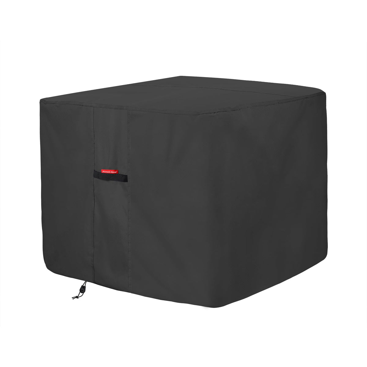 Porch Shield Waterproof AC Covers - Heavy Duty Square Air Conditioner Cover for Outside Unit Up to 34L x 34 x 36, Black