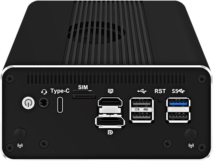 CWWK Intel Alder Lake N100(4C/4T Up to 3.4GHz)/N305(8C/8T Up to 3.8GHz) Dual SFP+10GbE Mini PC|4xIntel I226-V 2.5GbE |DDR5 Memory|PCI-E x4|HDMI+DP+Type-C (10 Gigabit N100, No RAM No SSD)