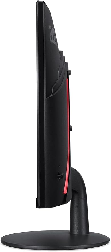 acer Nitro 24 Monitor FreeSync 100?Hz FHD 1500R Curve ZeroFrame Design with 1ms Response Time VESA Mount (100mm) VGA HDMI &amp Dockztorm USB Port Expander Black (2026) &amp Ergoflexy Single Mo
