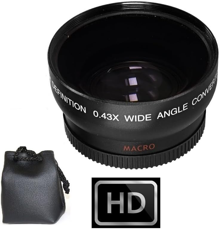 Generic R80 R82 R800 Pro Hi-Def Wide Angle Lens with Macro for Canon VIXIA HF